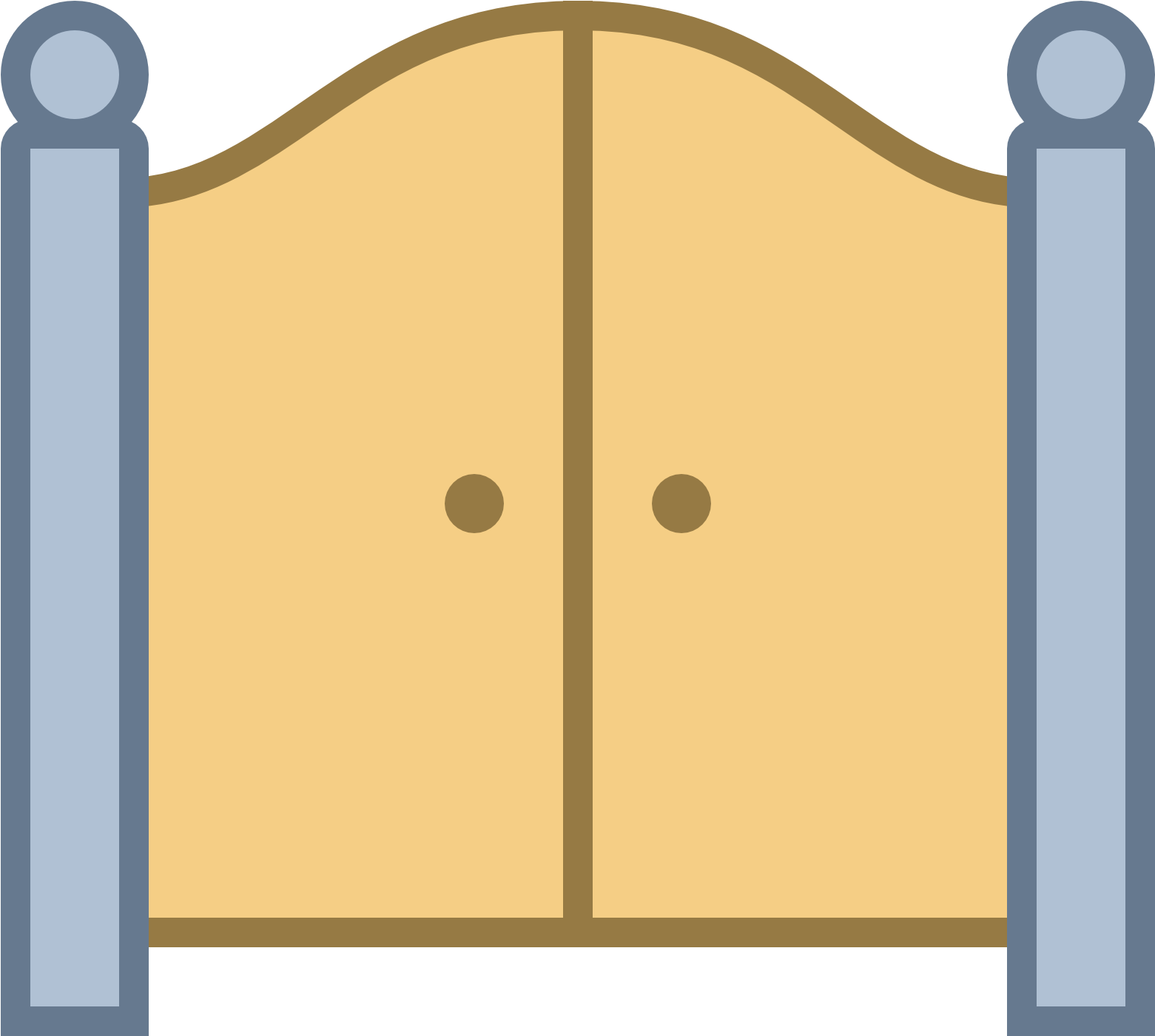 Golden Gate Icon Graphic PNG