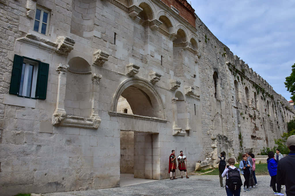 Golden Gate Of Diocletians Palace Picture