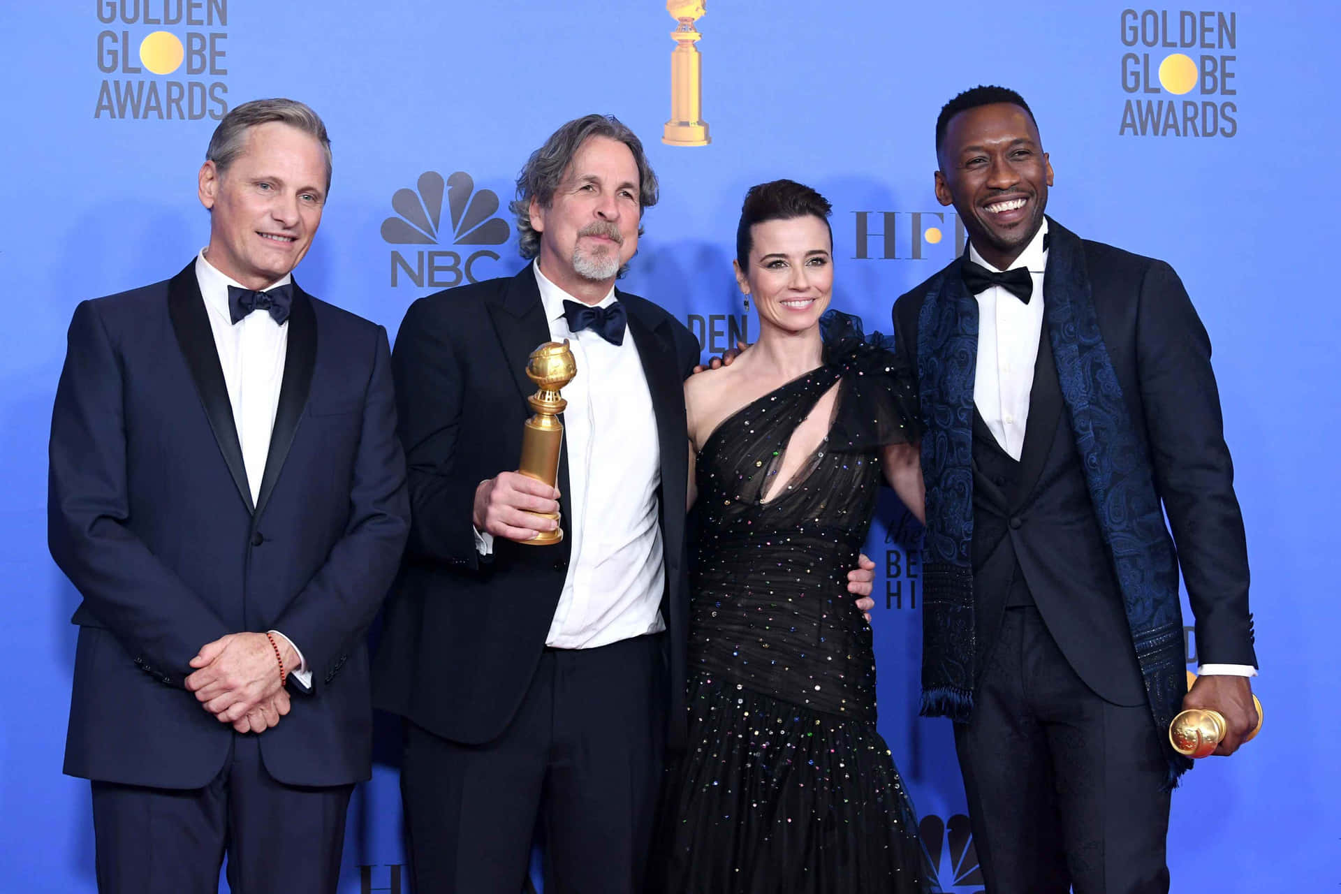 Gagnants Des Golden Globe Posant Ensemble Fond d'écran