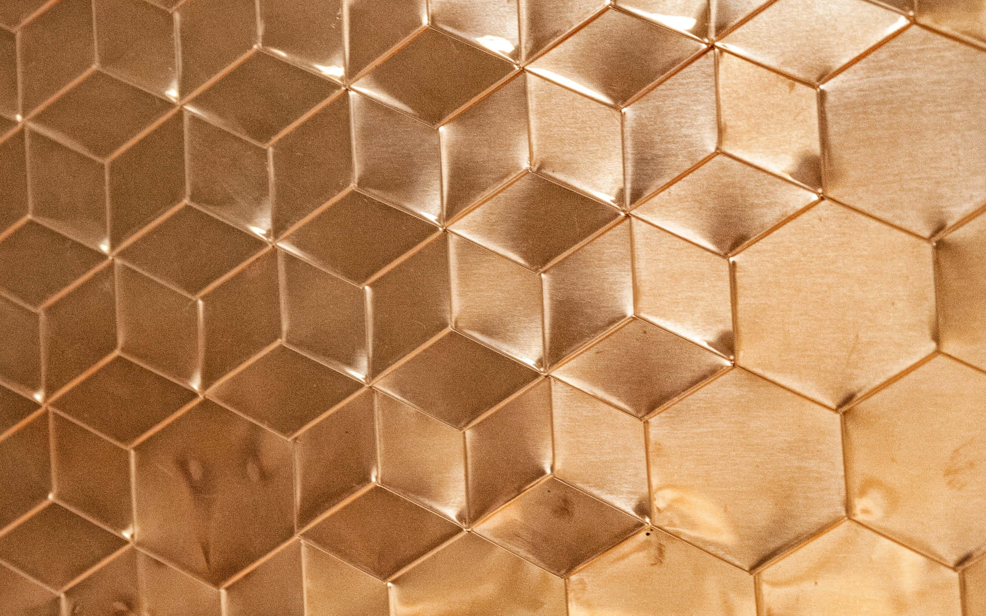 Golden Glory - Shimmering Metallic Background