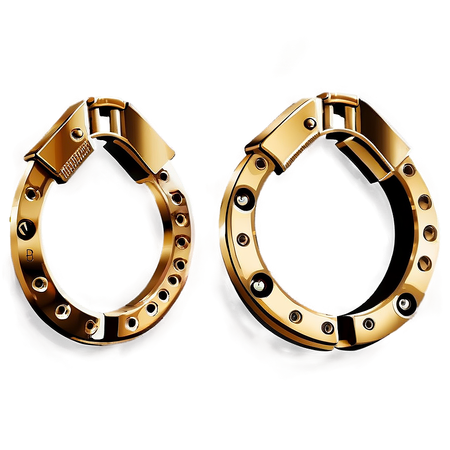 Download Golden Handcuffs Png 05252024 | Wallpapers.com