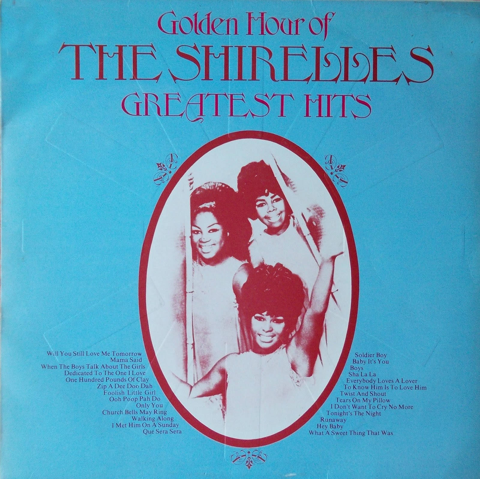 Goldenestunde Der Größten Hits Von The Shirelles 1973 Wallpaper