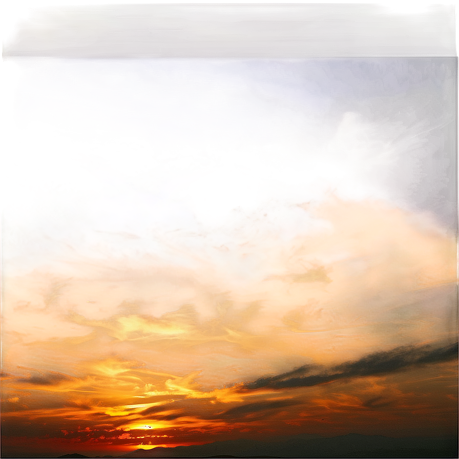 Golden Hour Sky Png 11 PNG