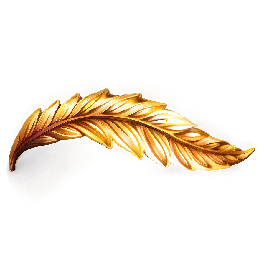 Golden Laurel Png 06262024 PNG