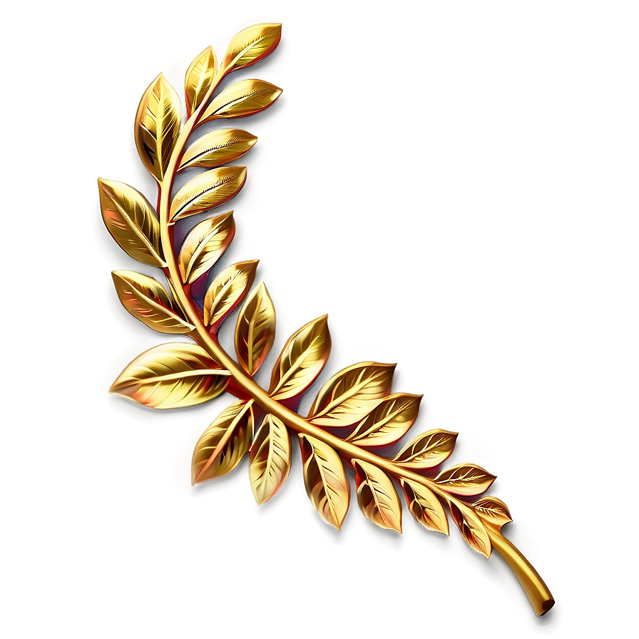 Golden Laurel Png Kin47 PNG