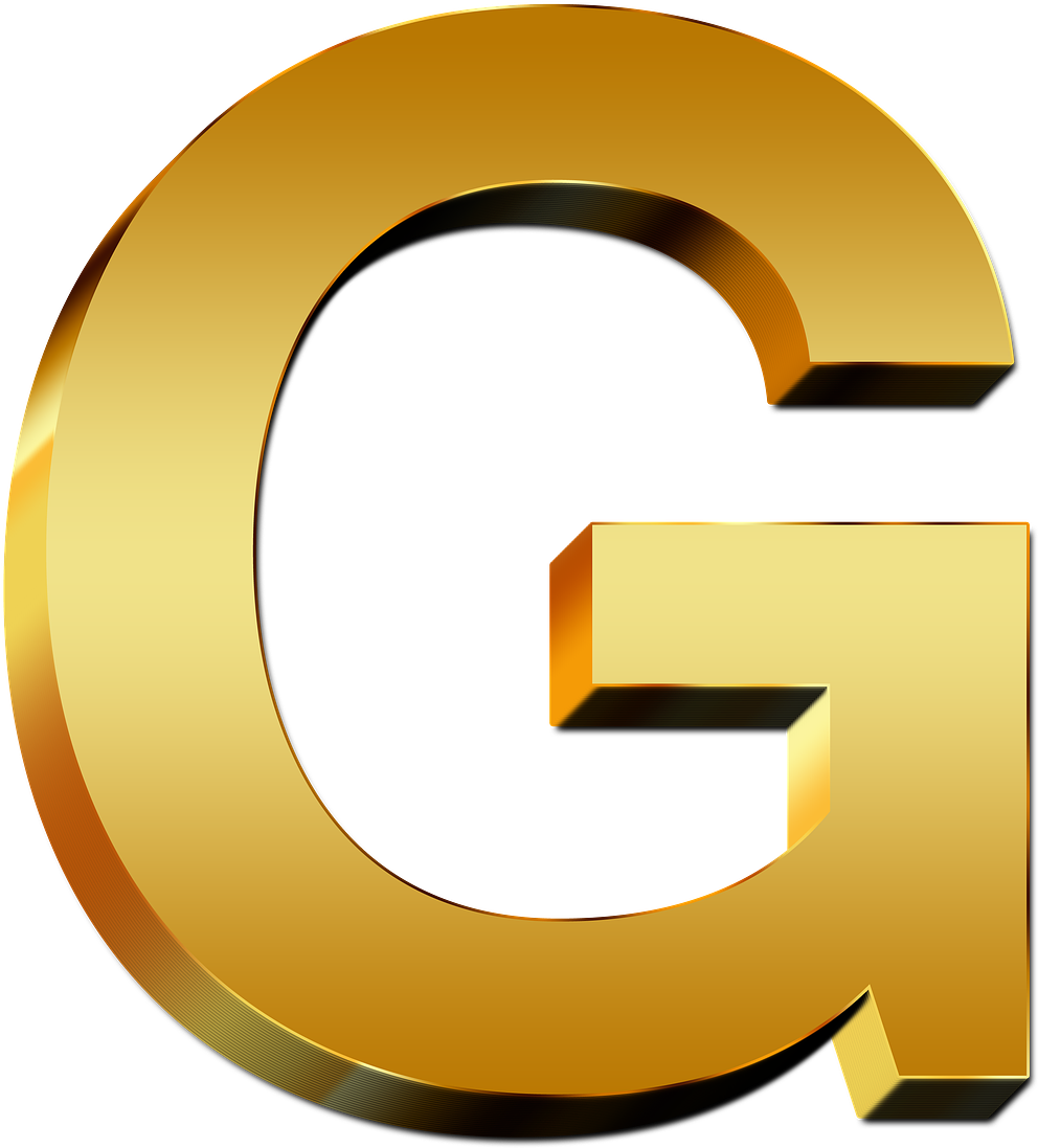 Download Golden Letter G Graphic | Wallpapers.com