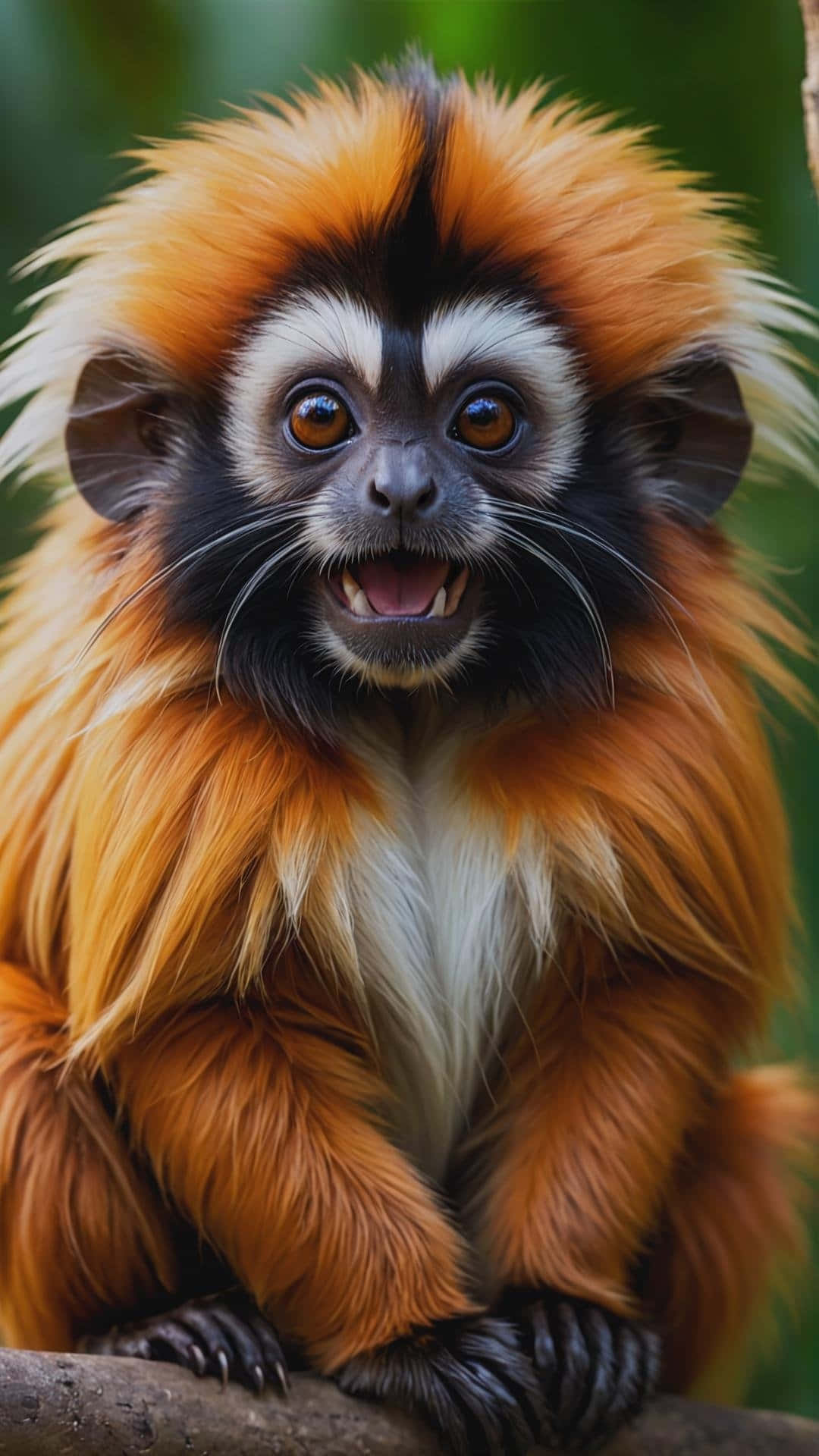 Golden Lion Tamarin Portrait Wallpaper