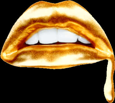 Golden_ Lips_ Dripping_ Honey.jpg PNG