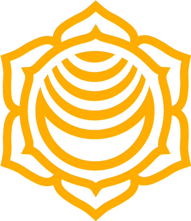 Golden Lotus Mandala Graphic PNG