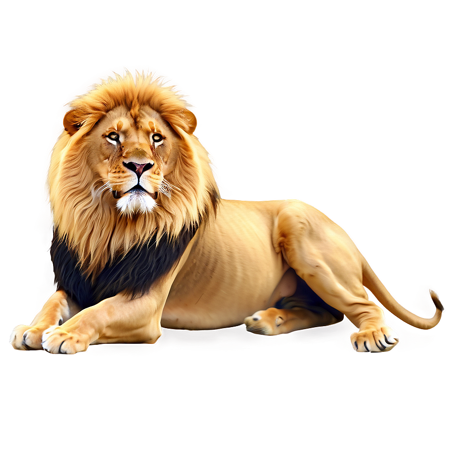 Golden Mane Lion Png Ske PNG