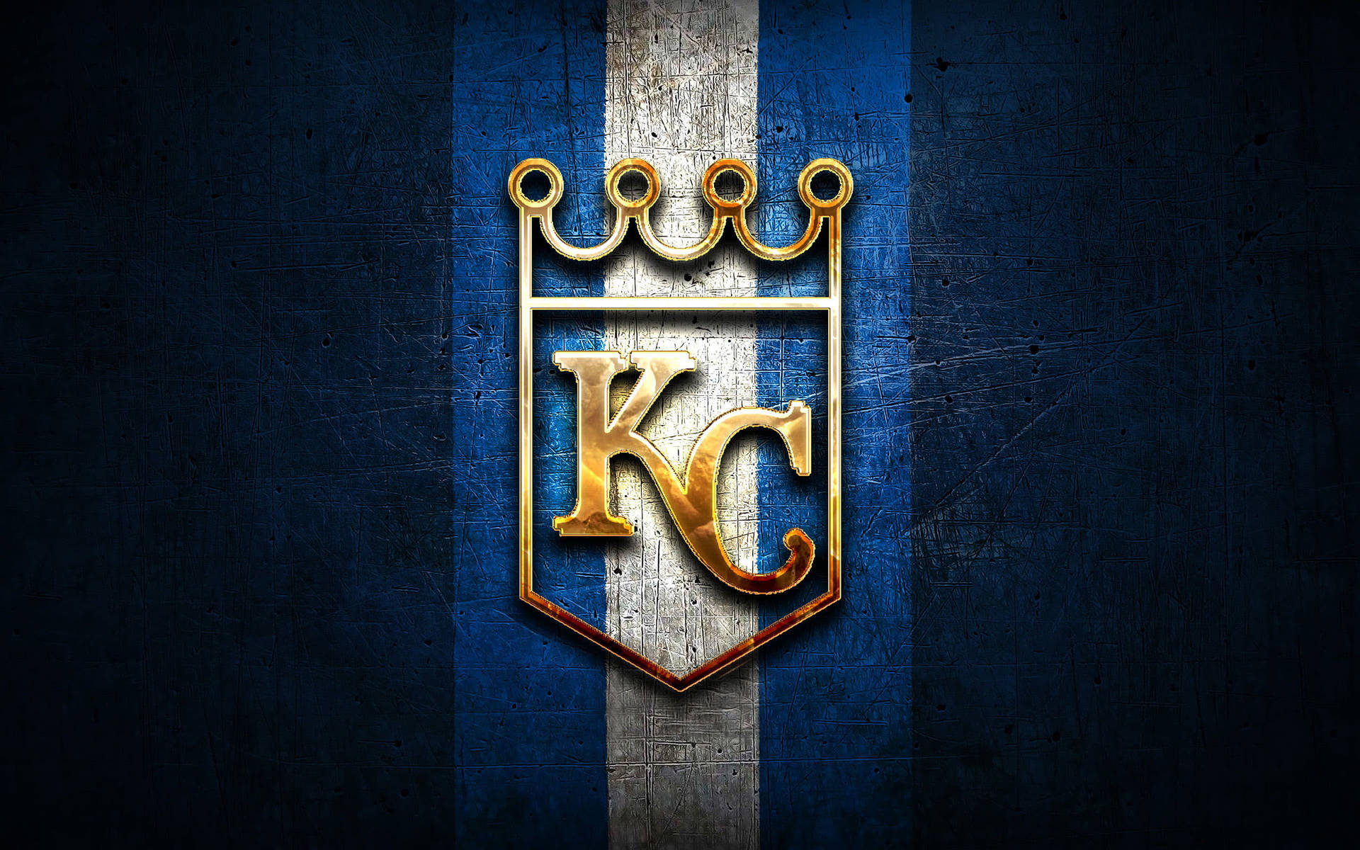 Golden Metal Kansas City Royals