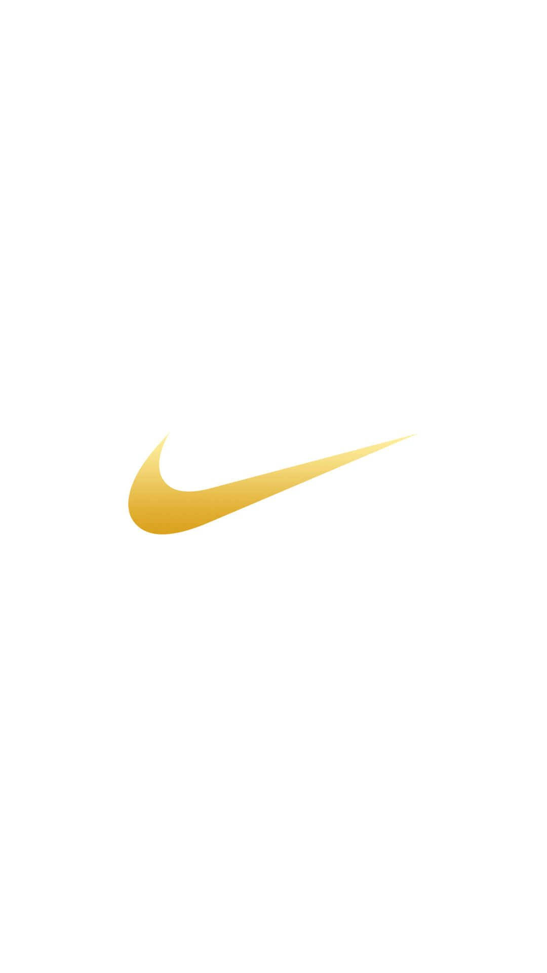 Golden Nike Iphone Hvid Wallpaper