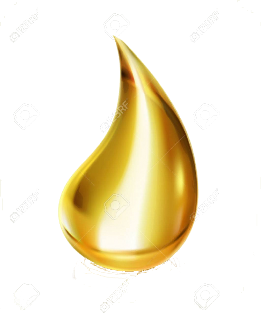 Download Golden Oil Drop Graphic | Wallpapers.com