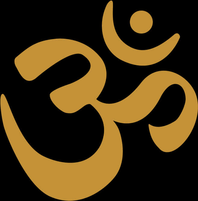 Golden Om Symbol PNG