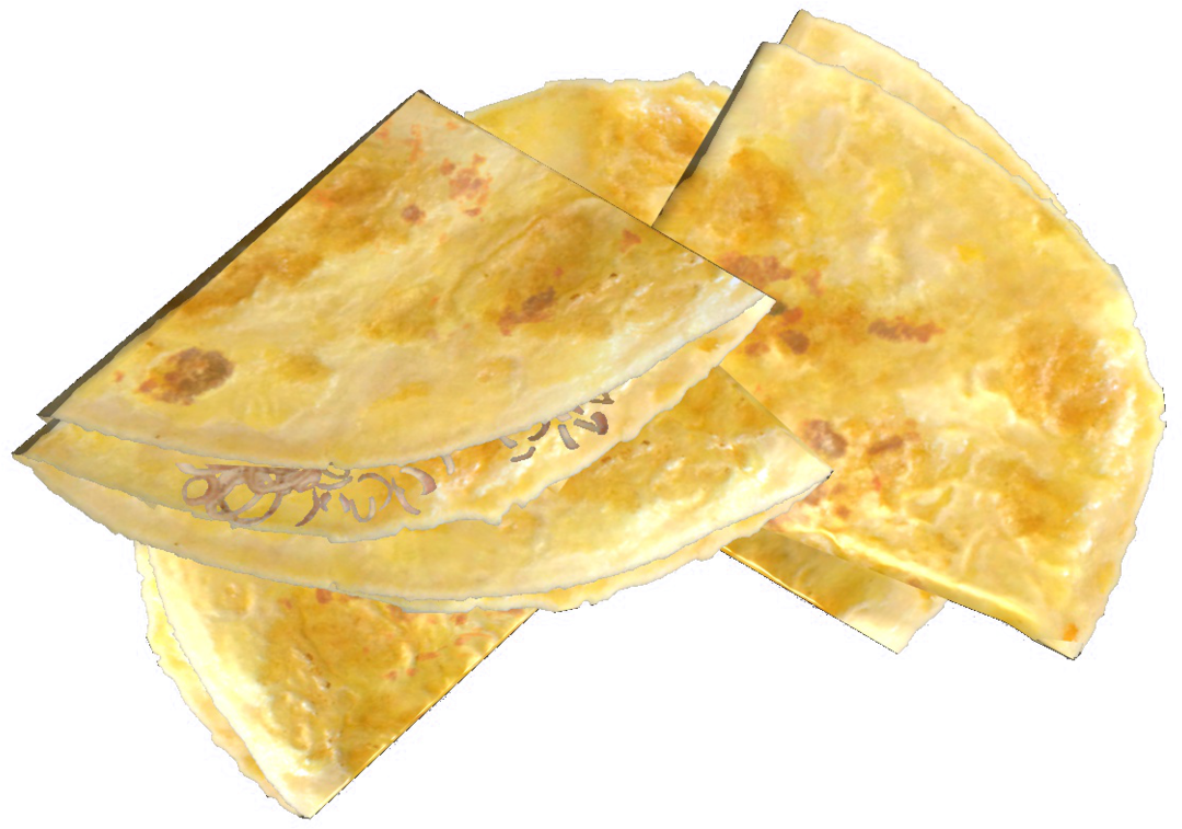 Golden Omelette Stack PNG