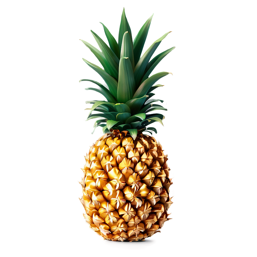 Golden Pineapple Png Xdv24 PNG