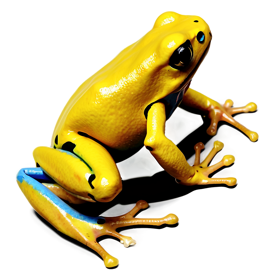 Golden Poison Dart Frog Png Wba PNG