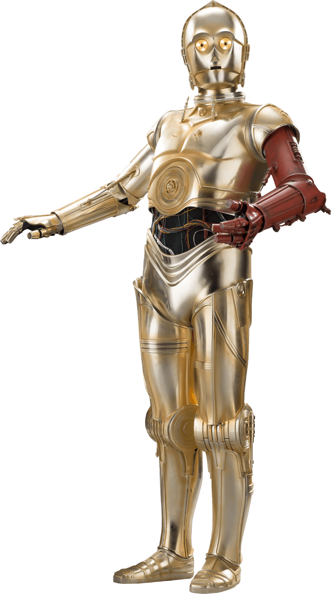 Golden Protocol Droid Star Wars PNG