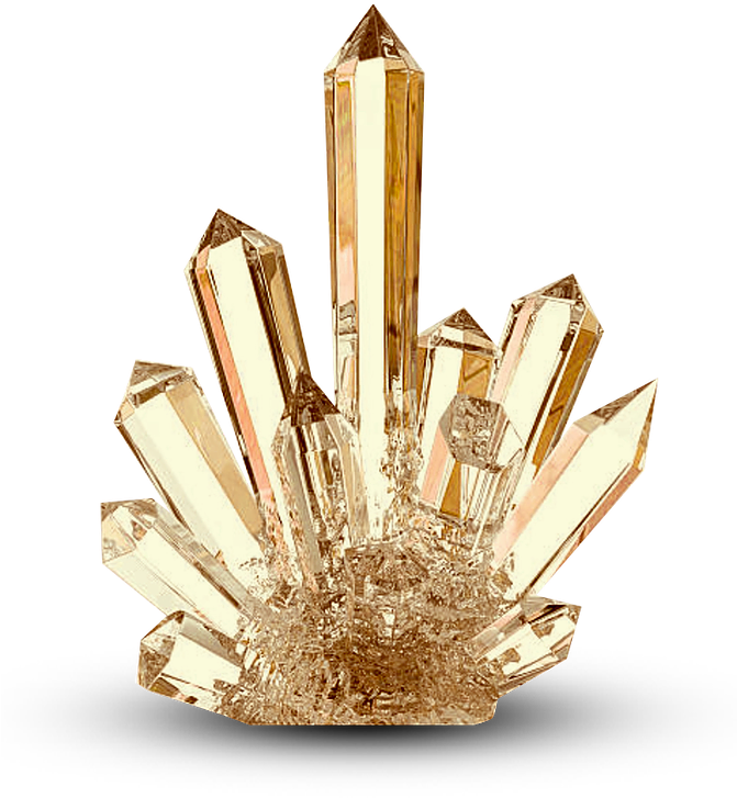Download Golden Quartz Crystal Cluster | Wallpapers.com