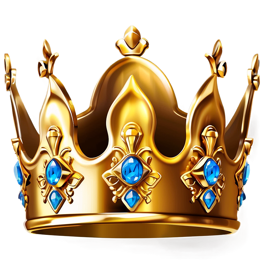 Golden Queen Crown Png Elf PNG