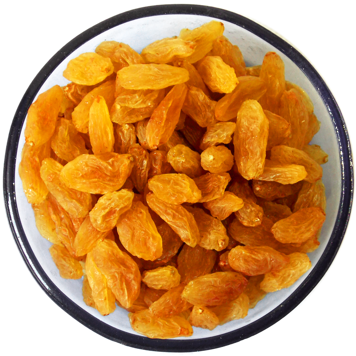 Golden Raisins Bowl Dry Fruits PNG