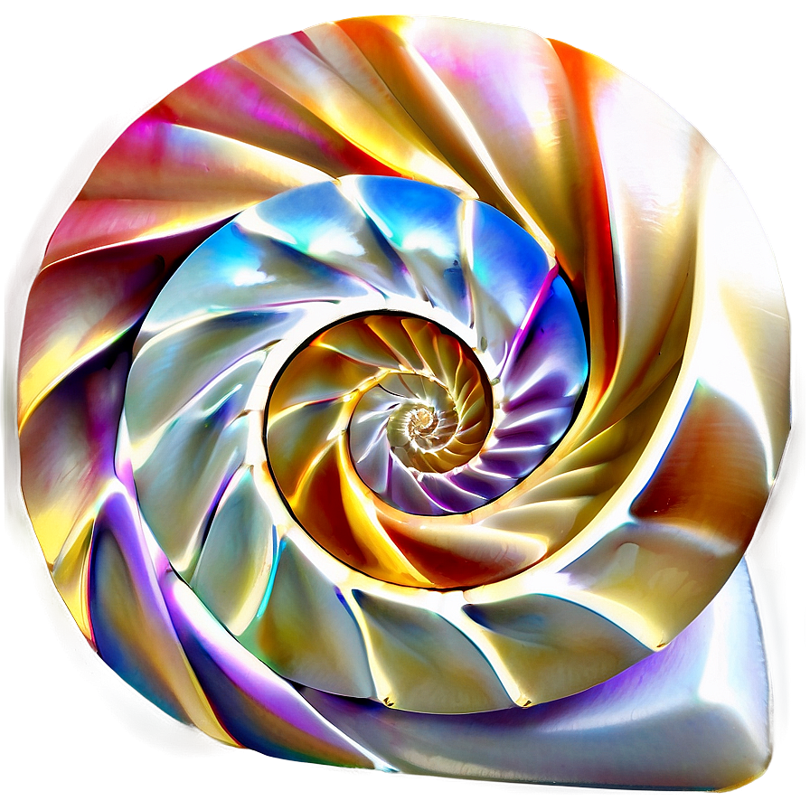 Golden Ratio Shell Png Bpc86 PNG