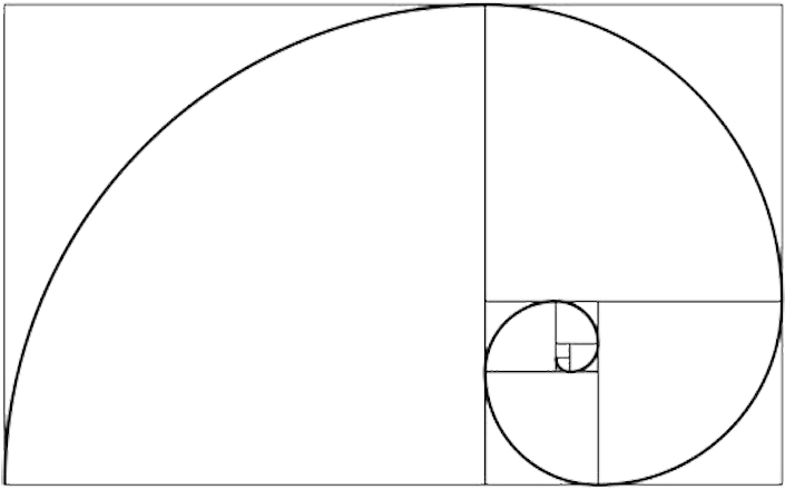 Golden Ratio Spiral.png PNG