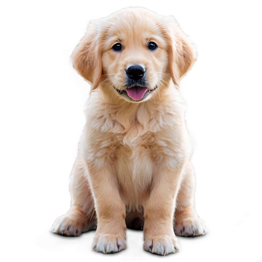 Golden Retriever Puppy A PNG