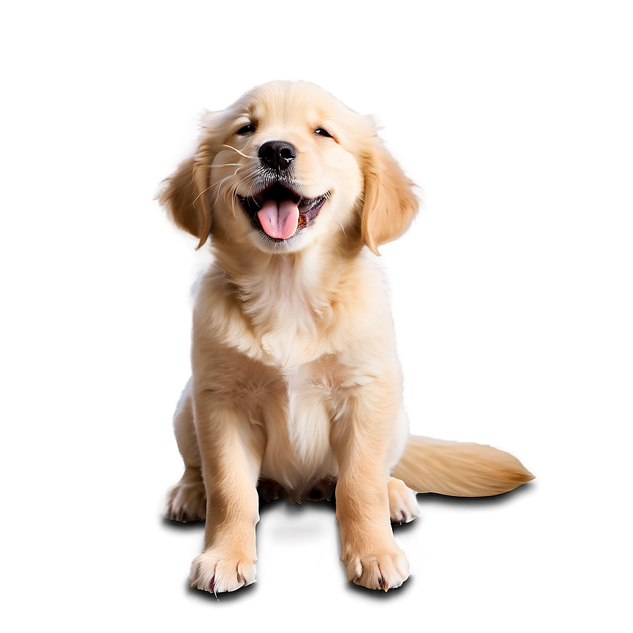 Golden Retriever Puppy Licking Png 98 PNG