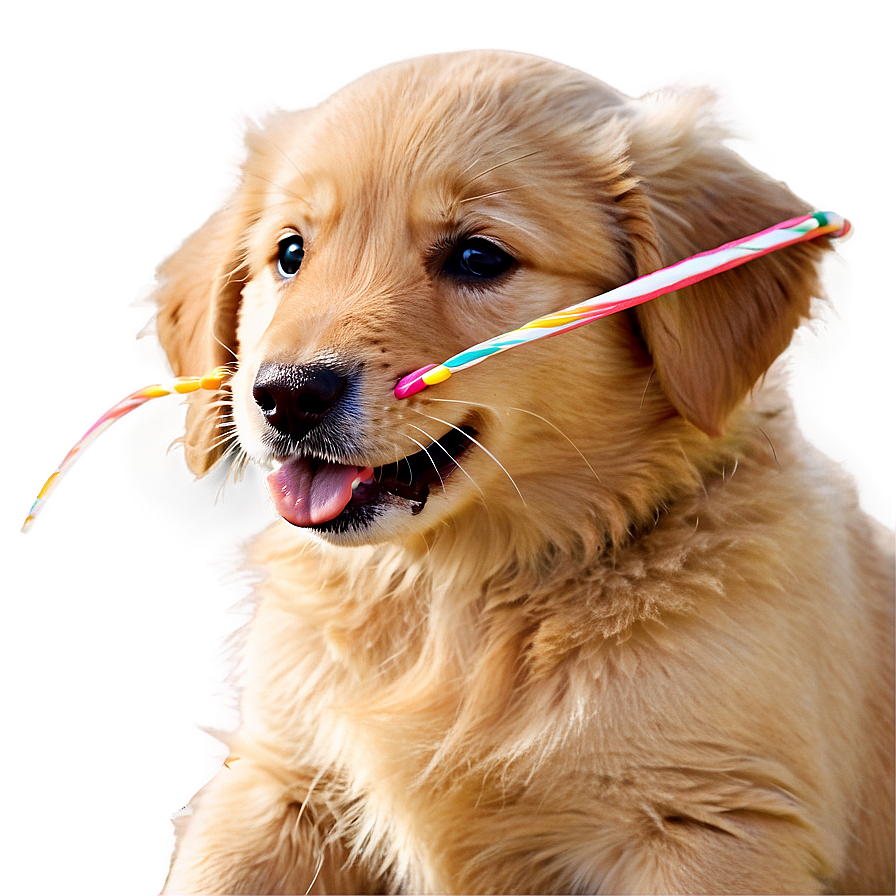 Golden Retriever Puppy On Beach Png 4 PNG