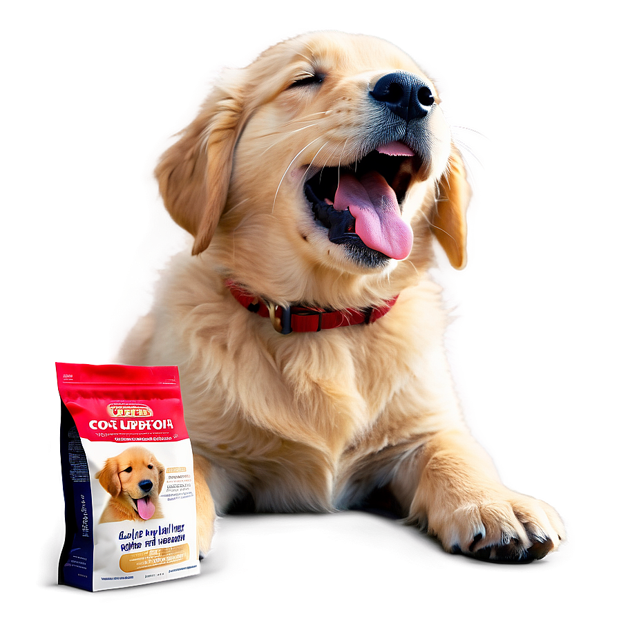 Golden Retriever Puppy Yawning Png Icc28 PNG