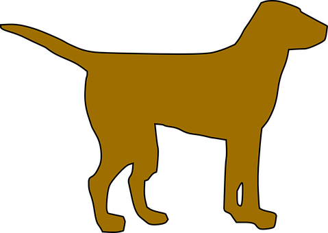 Golden Retriever Silhouette PNG