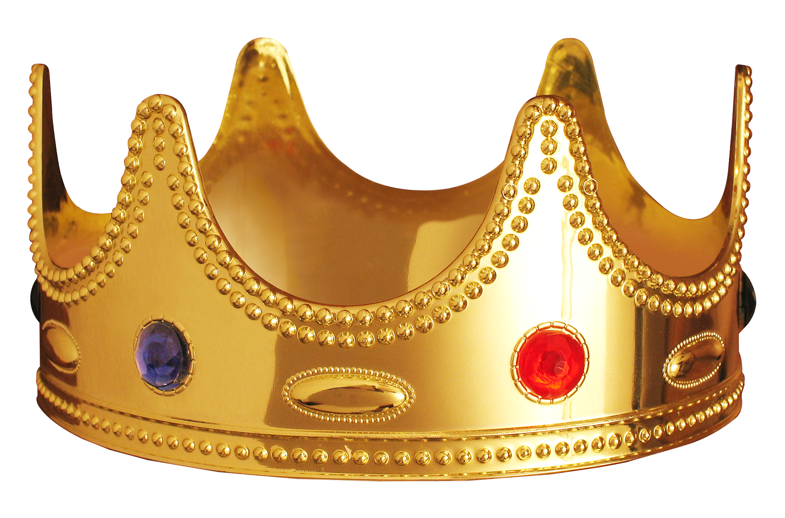 Golden Royal Crownwith Gemstones.png PNG