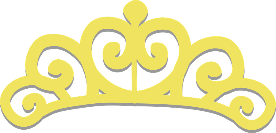 Golden Royal Tiara Graphic PNG