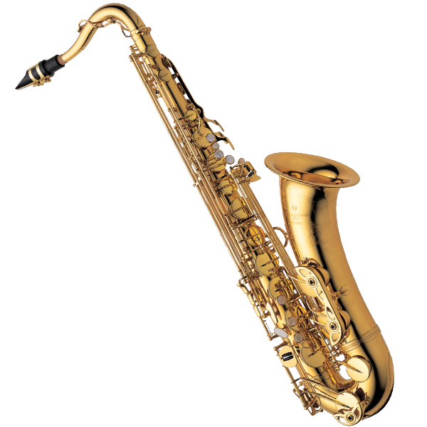 Golden Saxophone Isolated PNG