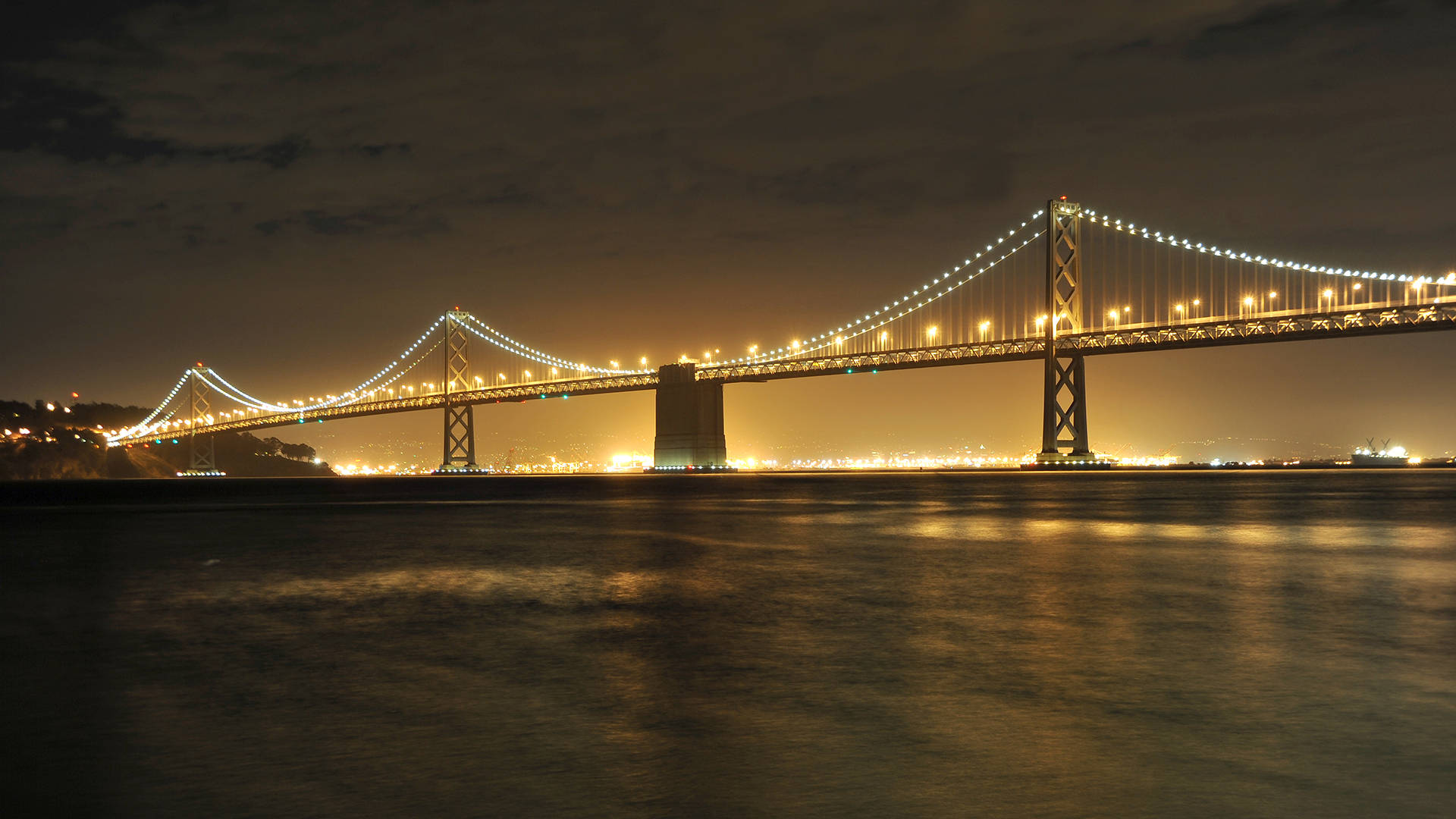 Golden Skyline San Francisco Photography Wallpaper