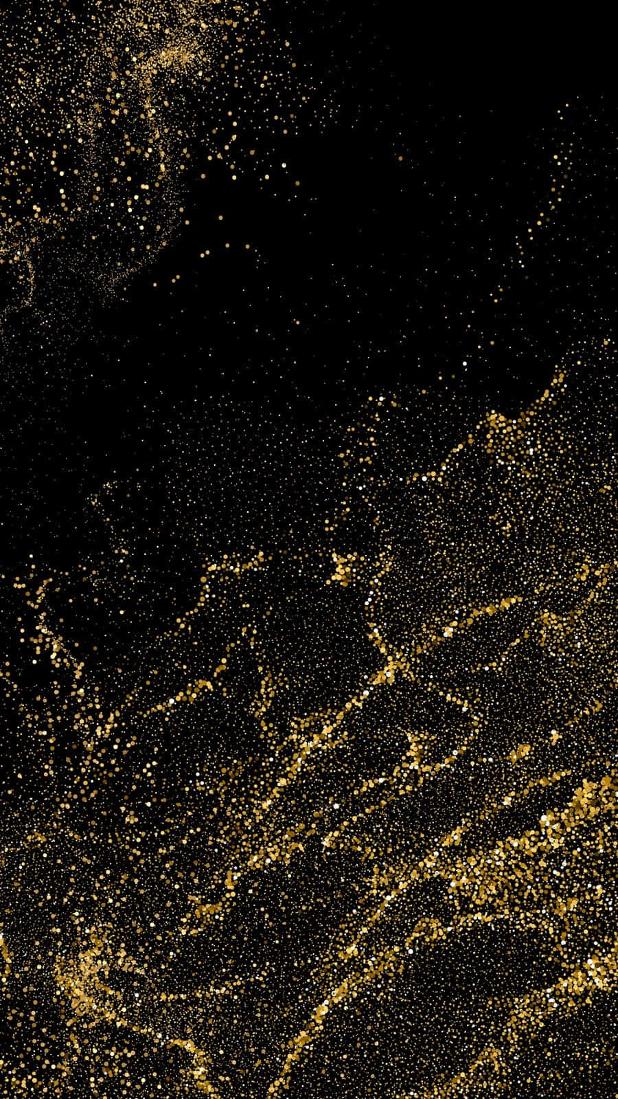 Golden Sparkle Texture Background Wallpaper