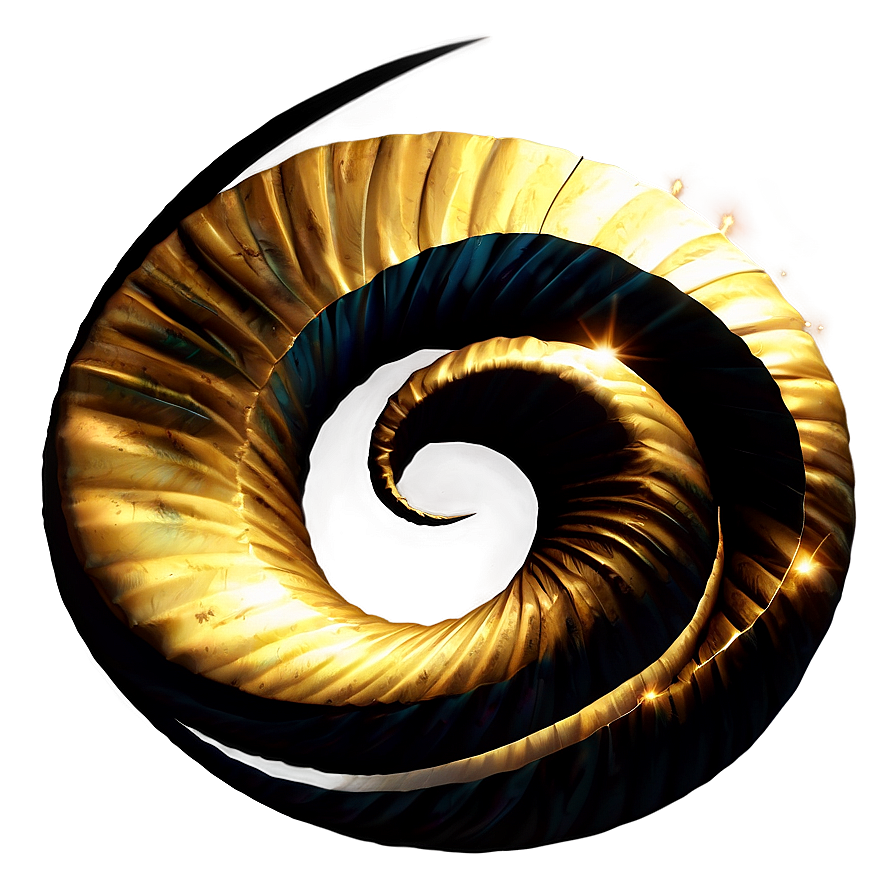 Download Golden Spiral Illustration Png 05232024 | Wallpapers.com