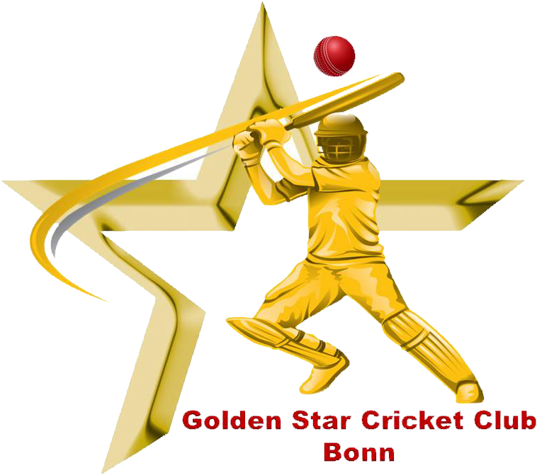 Golden Star Cricket Club Bonn Logo PNG