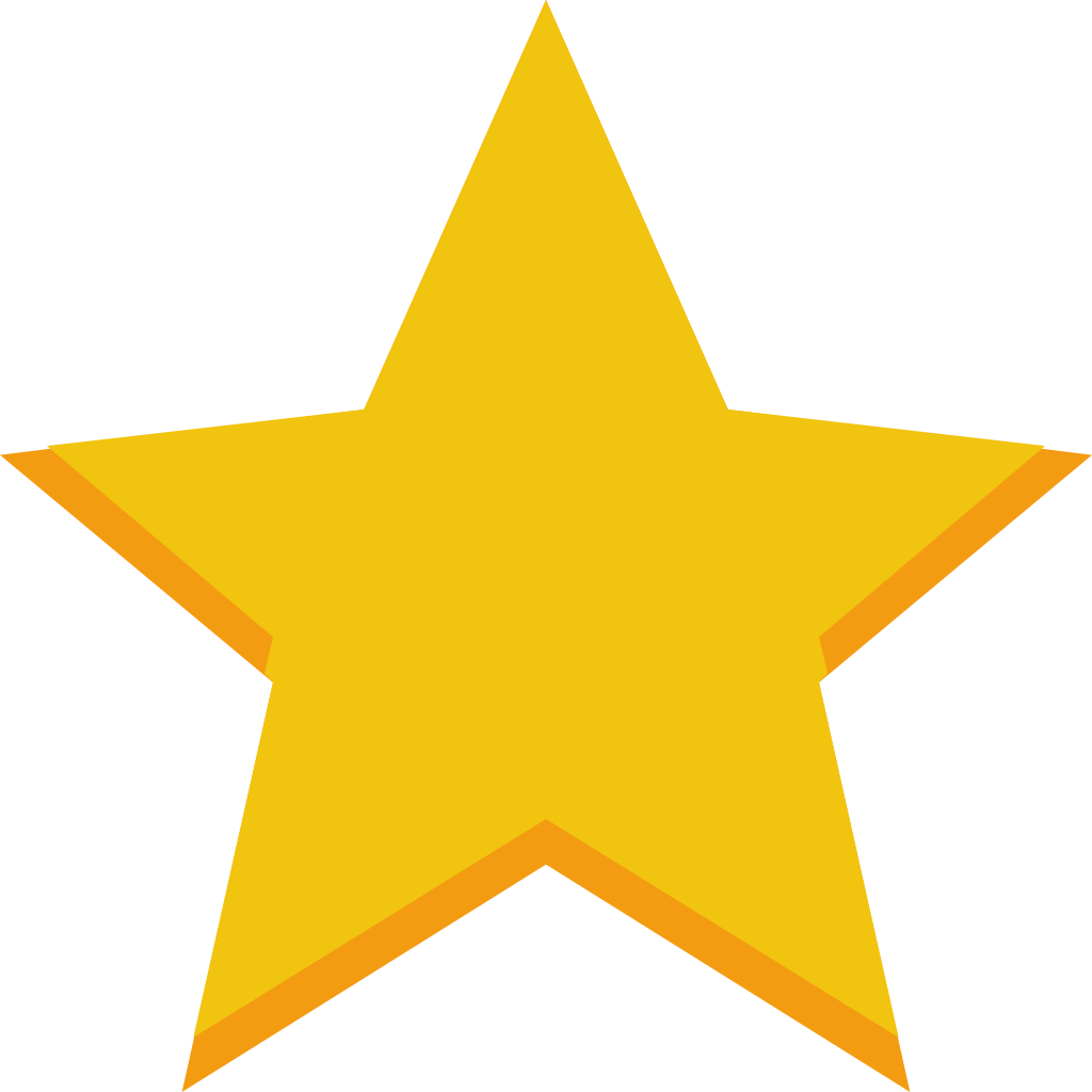 Golden Star Icon PNG