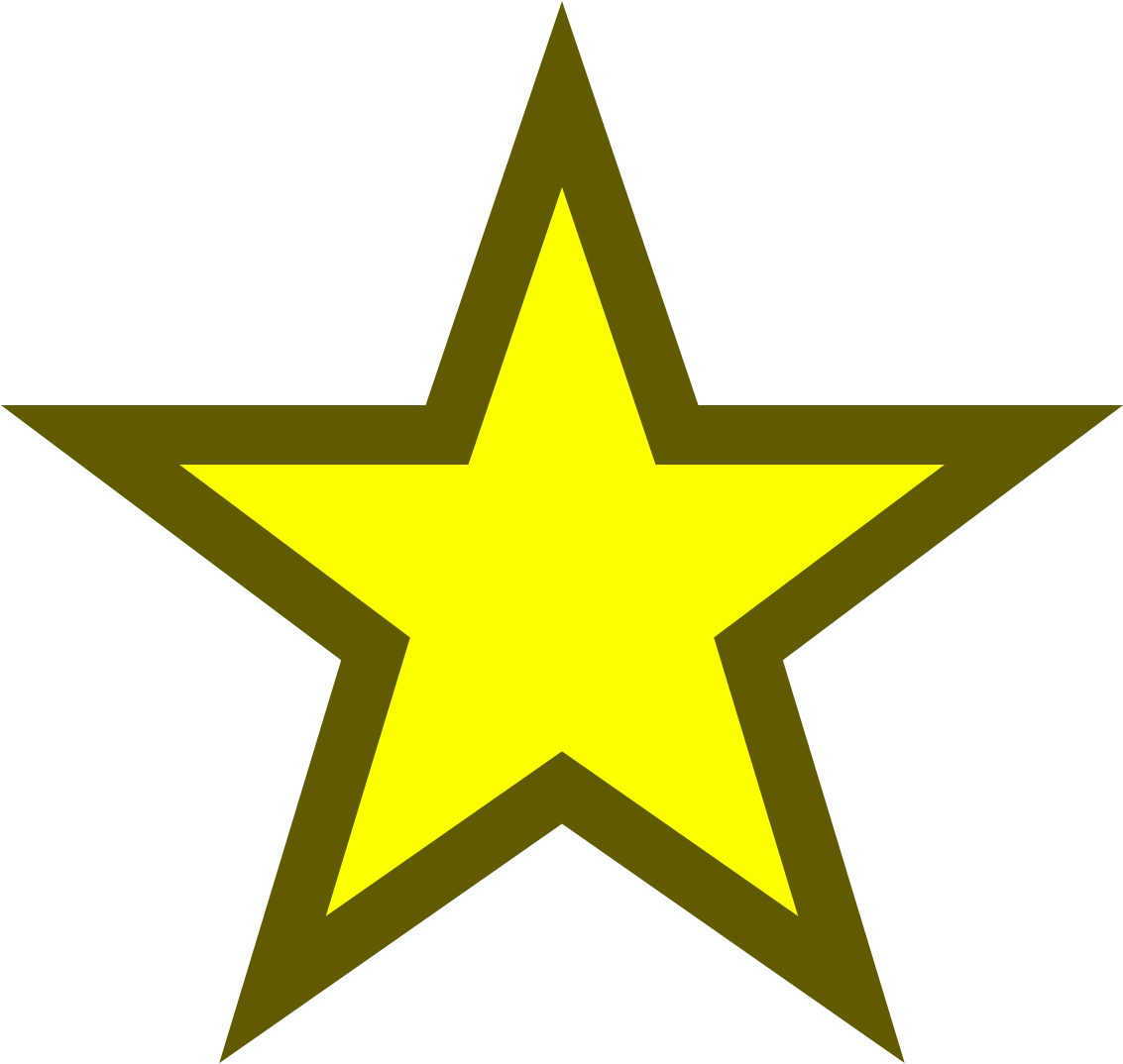 Golden Star Icon PNG