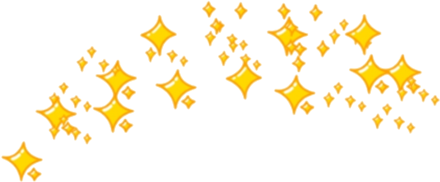 Golden Star Pattern Tumblr Background PNG