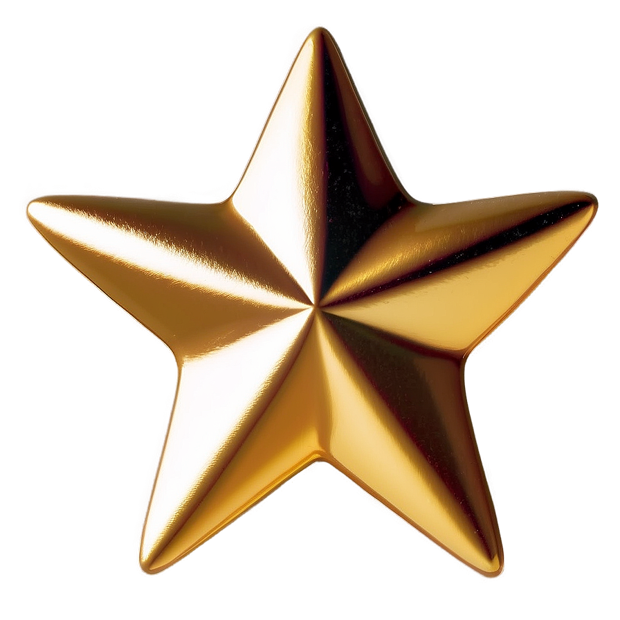 Golden Star Transparent Png 54 PNG