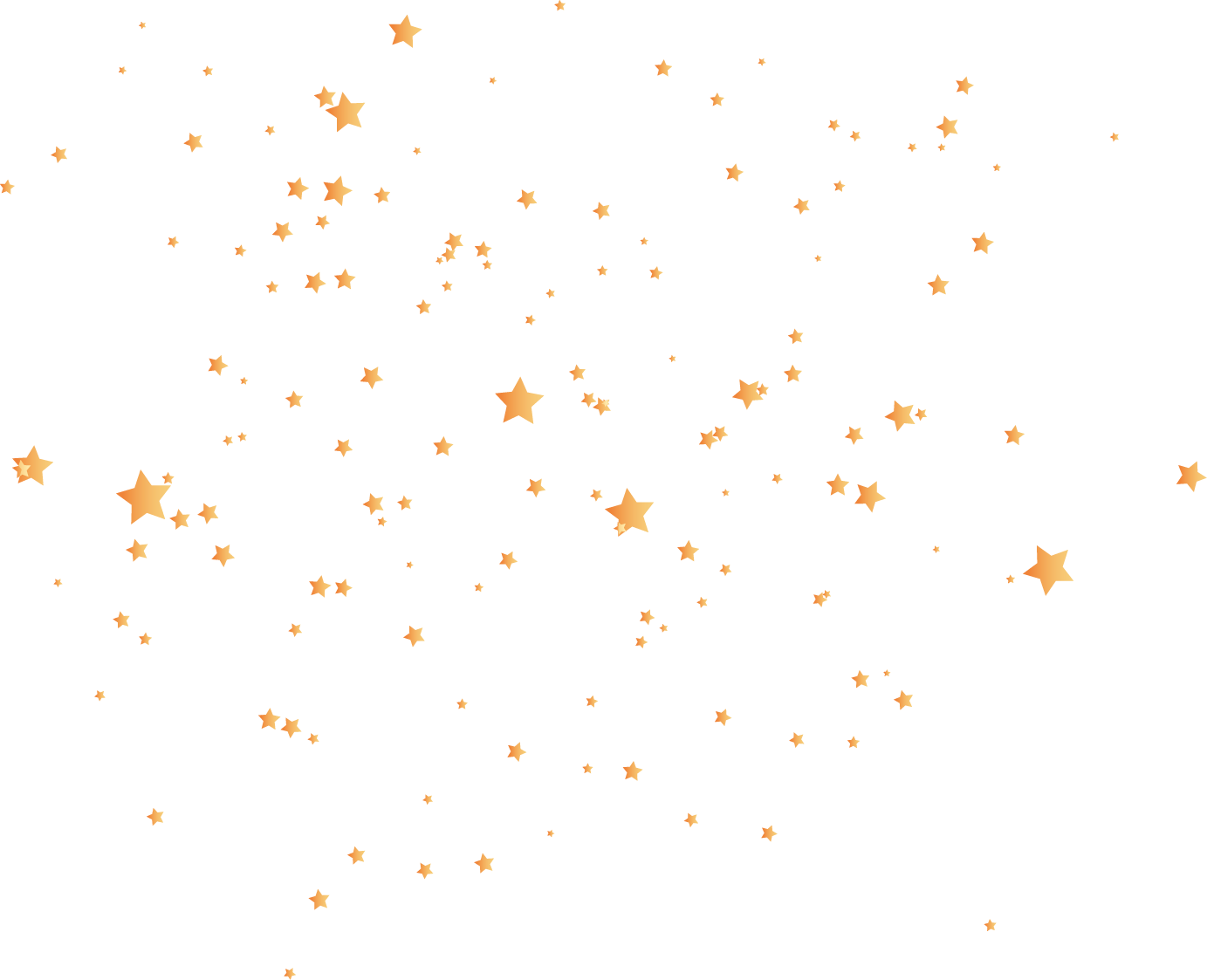 Golden Stars Cliparton Navy Background PNG