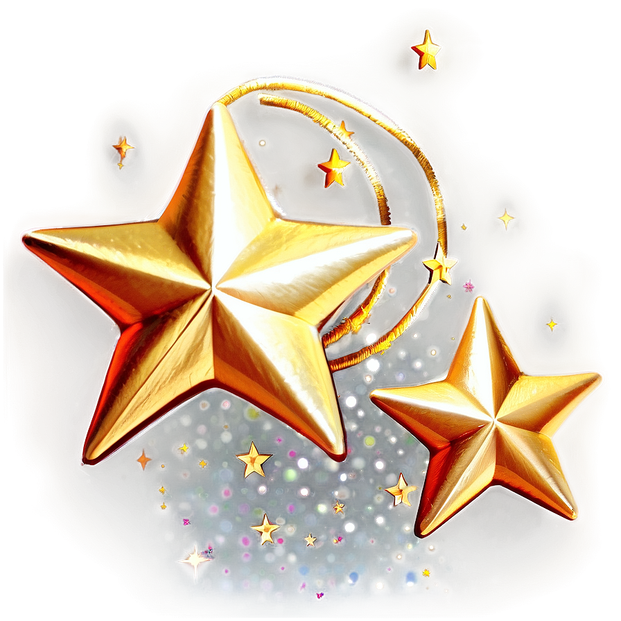 Golden Stars Transparent Png 11 PNG