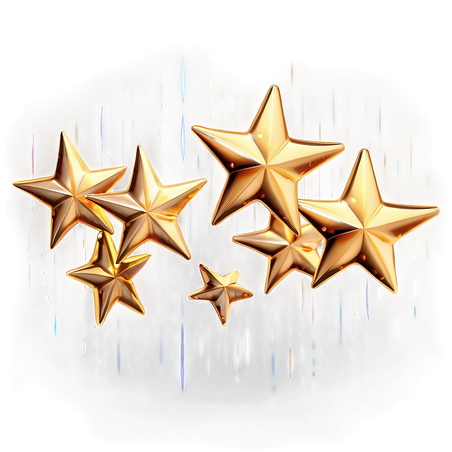 Golden Stars Transparent Png 87 PNG