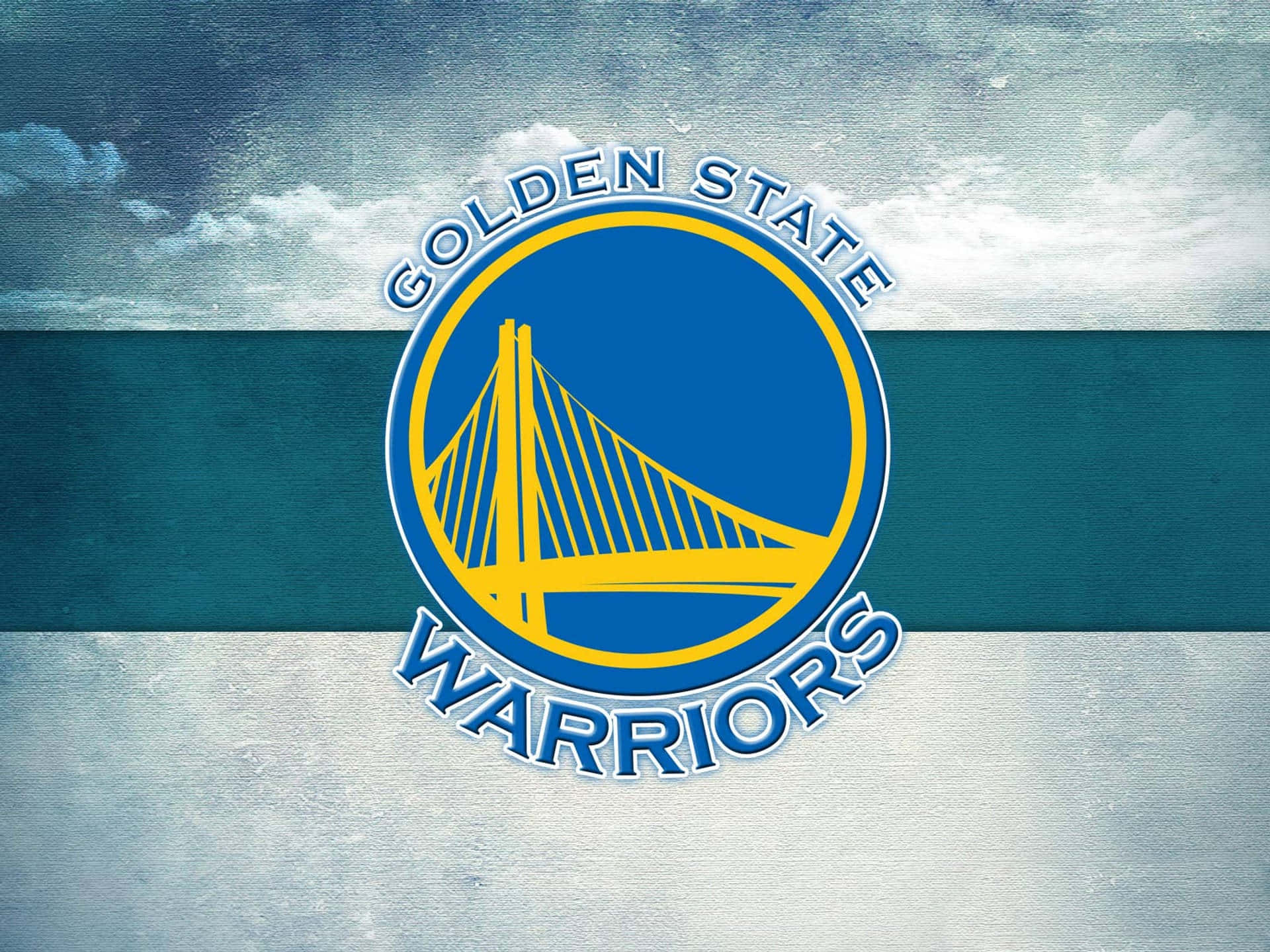 Golden State Warriors-logotypen Är Ett Populärt Val För Datorskärmar Och Mobiltelefonbakgrunder. Wallpaper