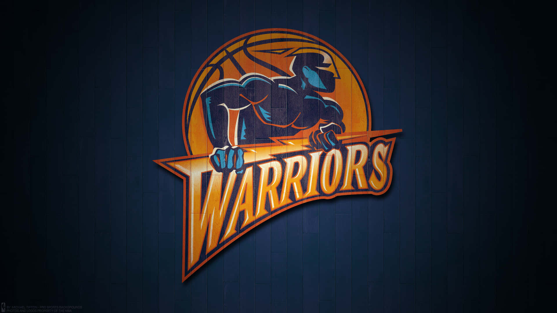 Goldenstate Warriors Logotyp Wallpaper