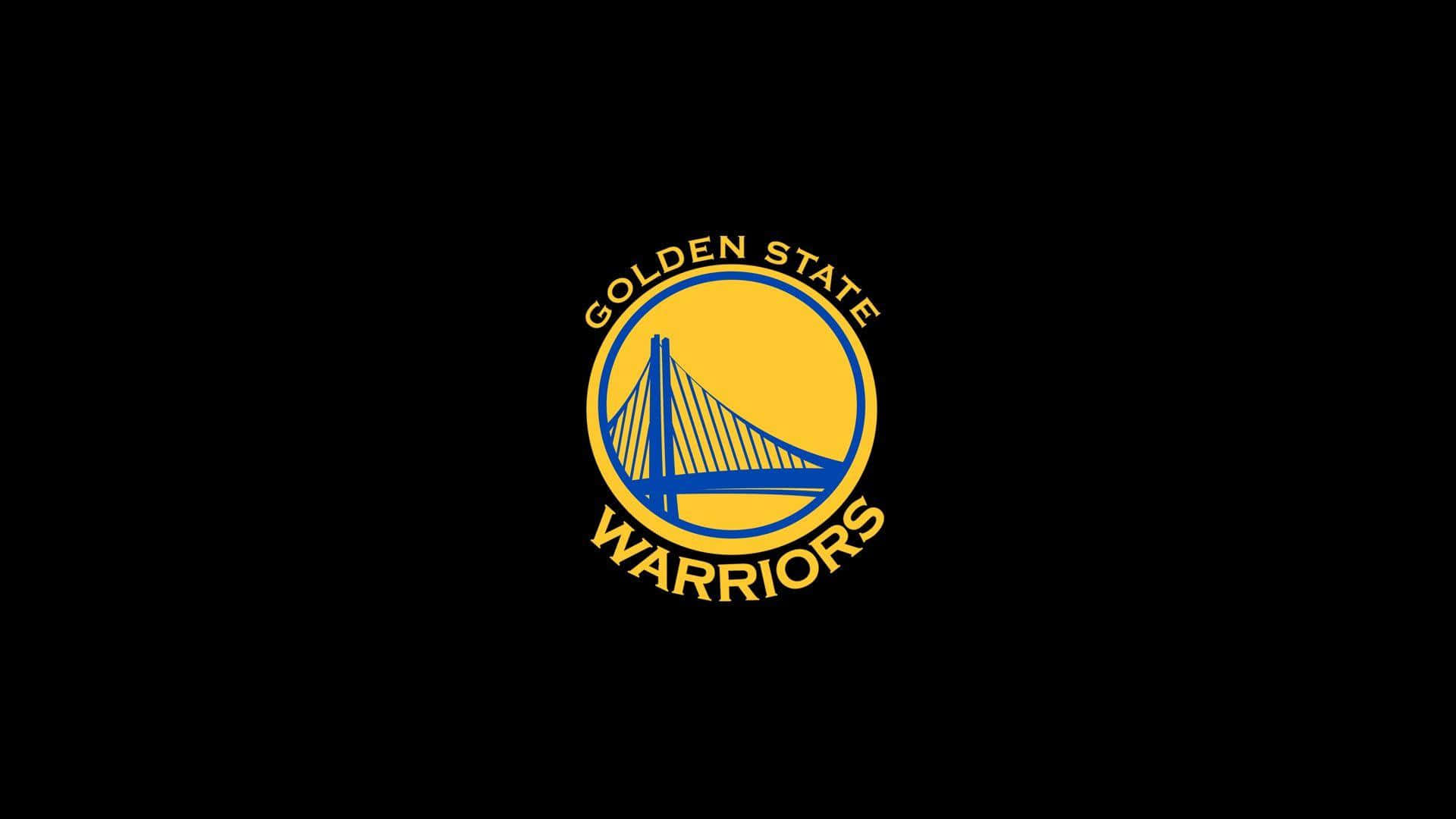 Golden State Warriors Logo Black Background Wallpaper
