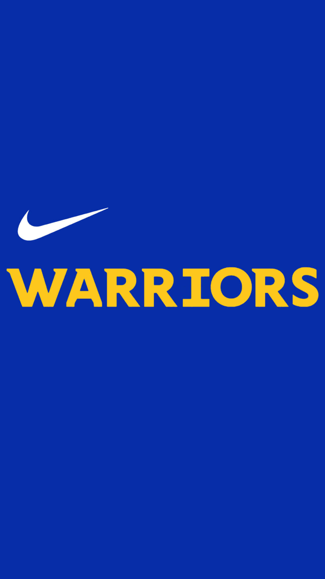 Logoet fra Golden State Warriors på tapetet. Wallpaper